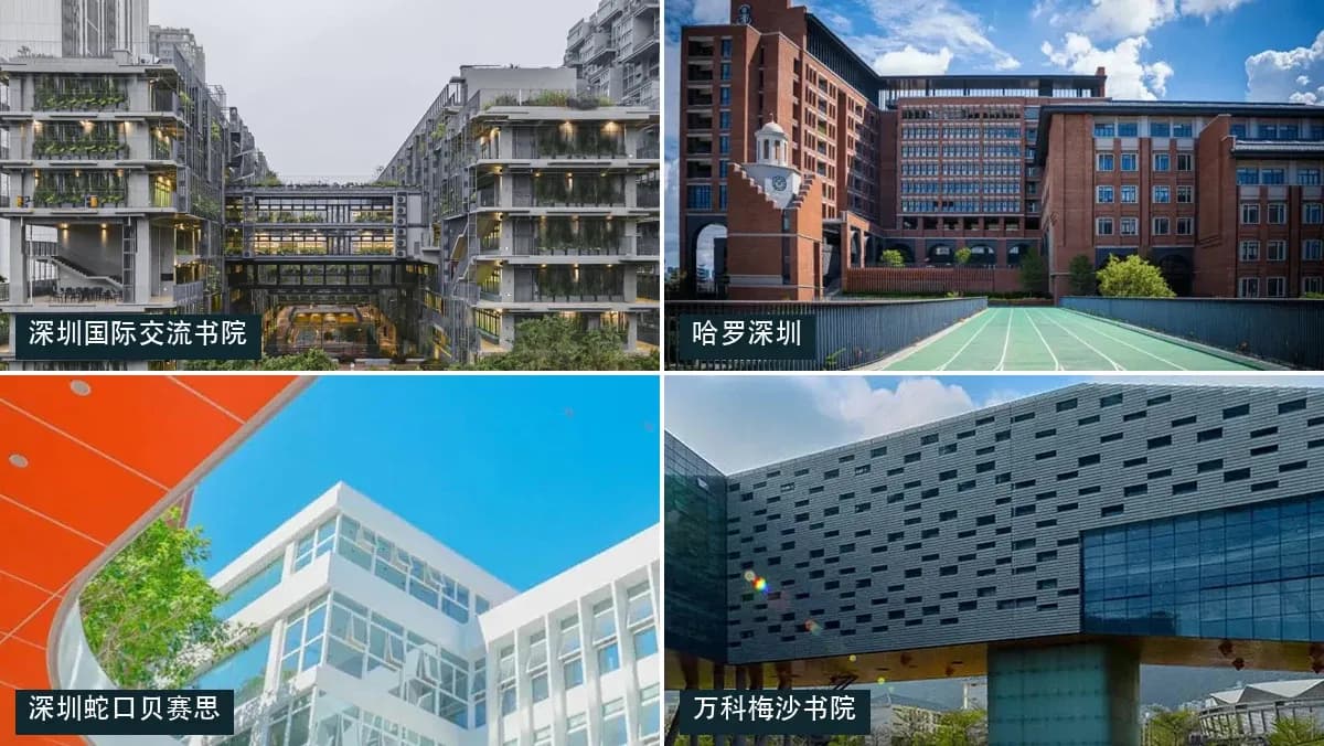 深圳35所国际学校与课程项目:分区看课程、学费和住宿